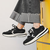 Zapatos de primavera para hombre con suela gruesa y suela elevada, de tendencia.